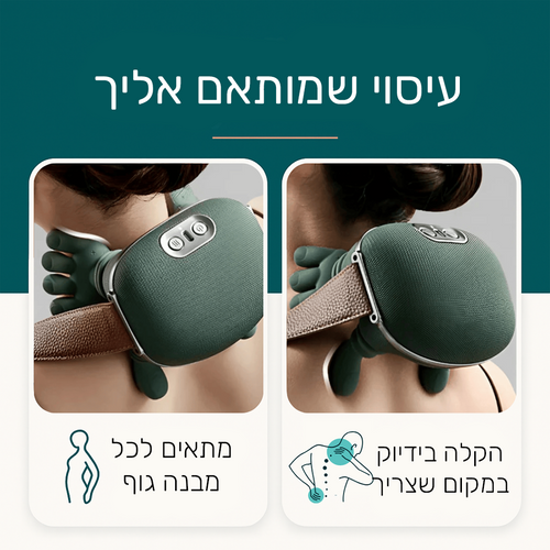 מעסה צוואר חכם